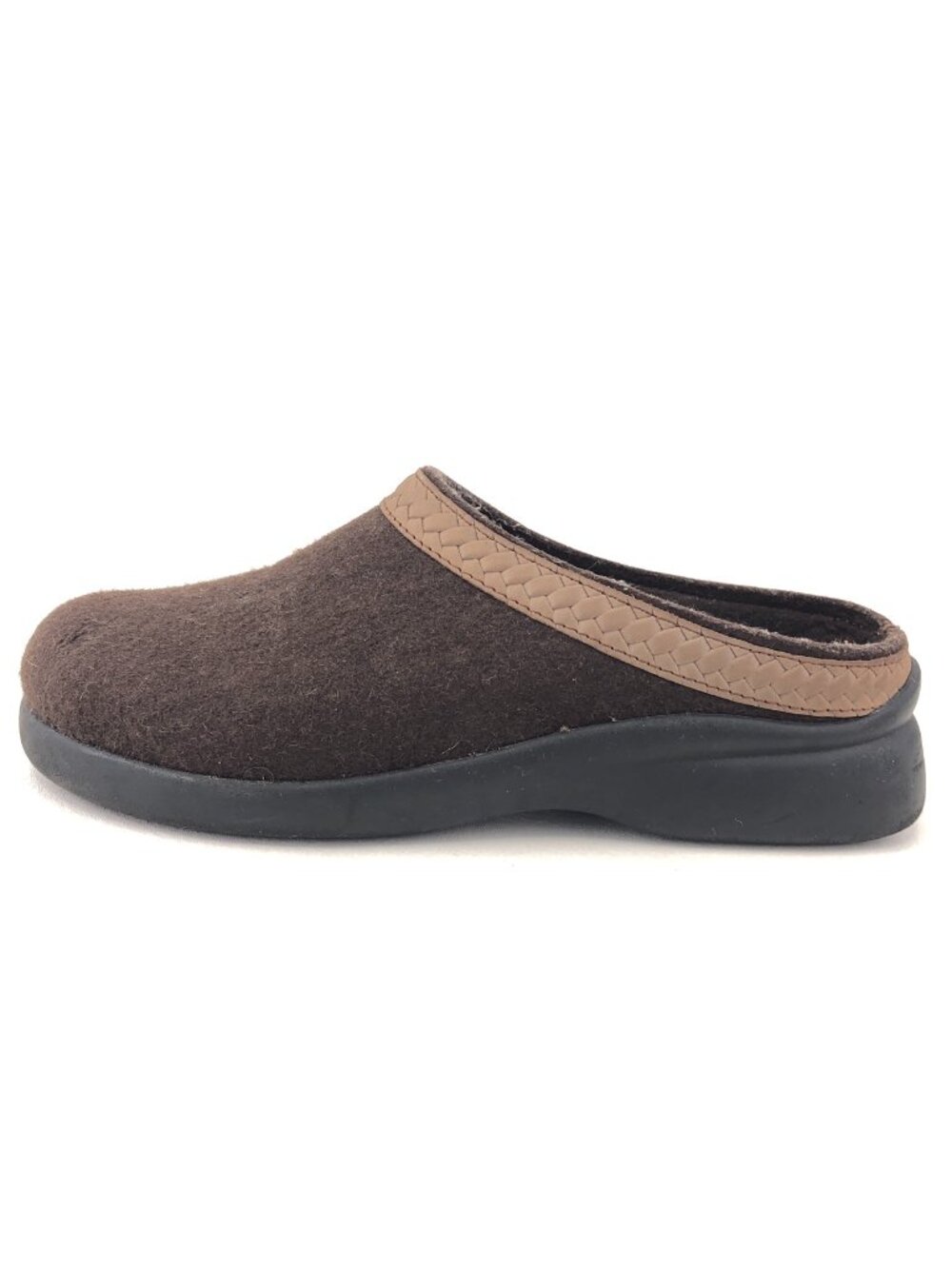 Haflinger Grizzly Boiled Wool Winter Clog Slippers EUR 38